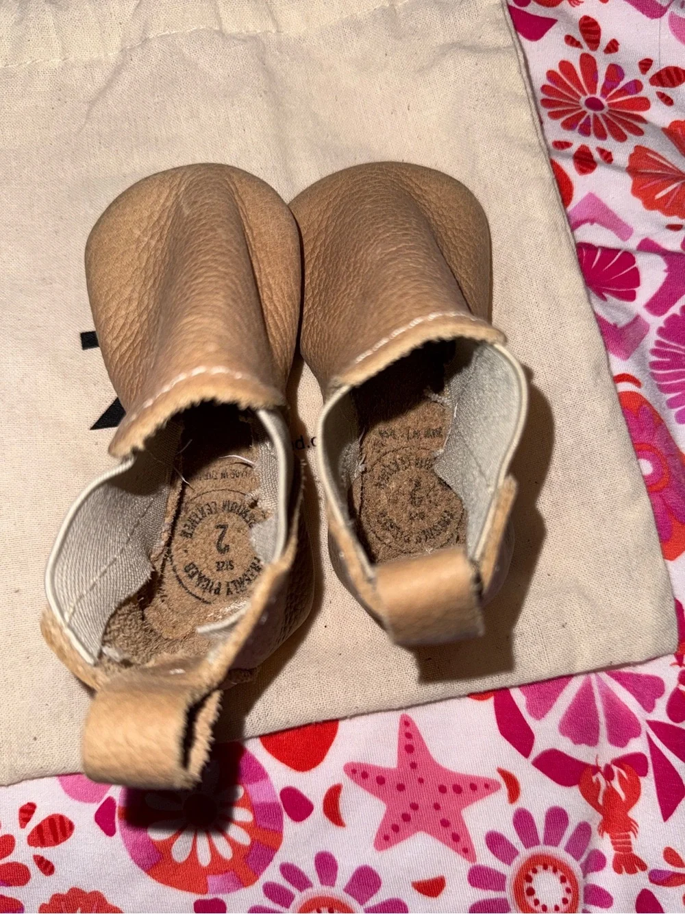 Freshly Picked Weathered Brown Chelsea Boot Baby Shoe